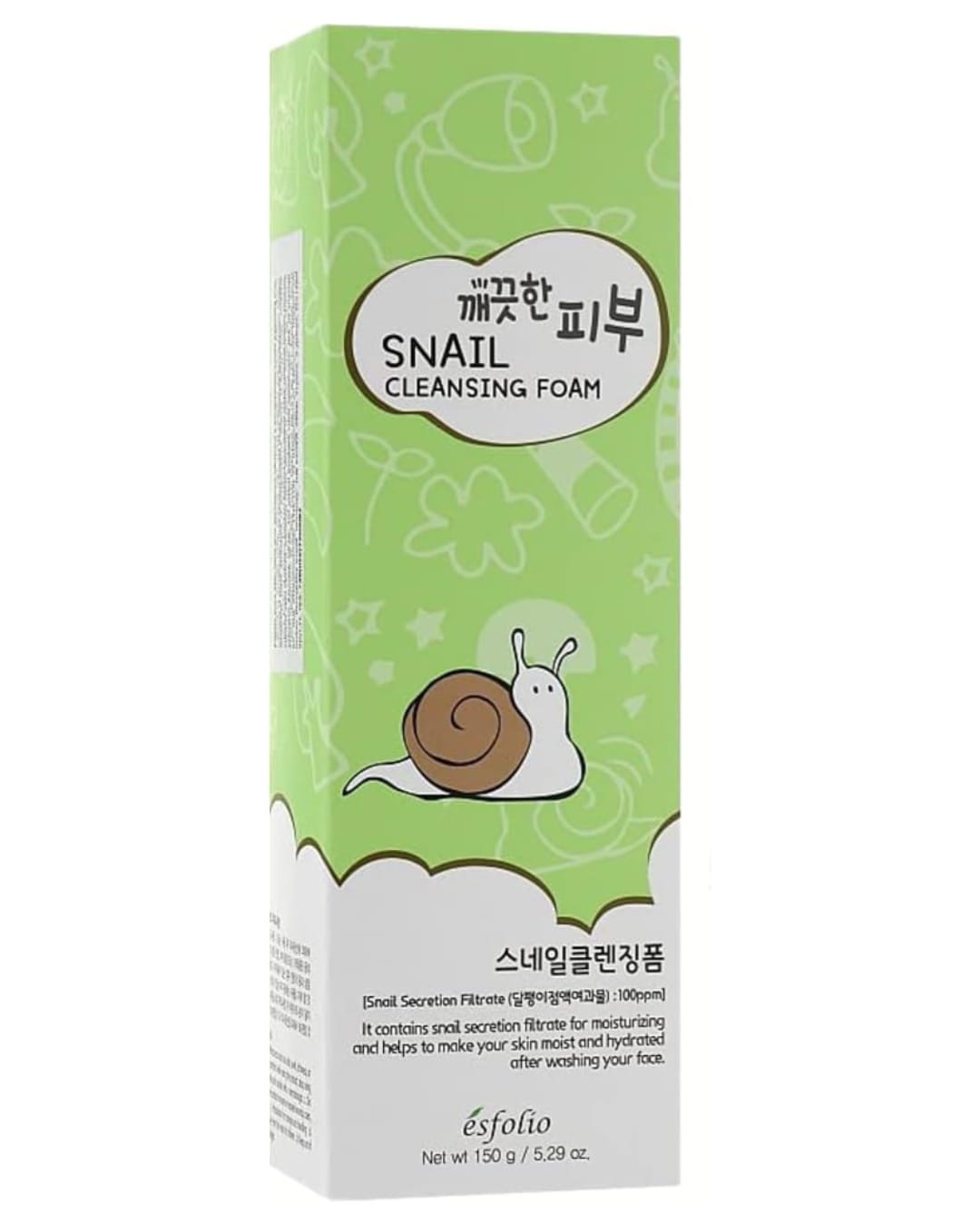 Esfolio Pure Skin Snail Cleansing Foam